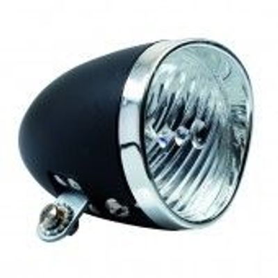 Simson Voorlicht classic led batterij zwart