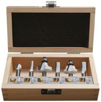 Makita Accessoires Makita freesset 8mm - 6 delig