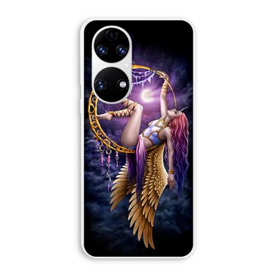 Aerial Angel: Huawei P50 Transparant Hoesje
