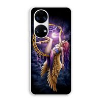 Aerial Angel: Huawei P50 Transparant Hoesje