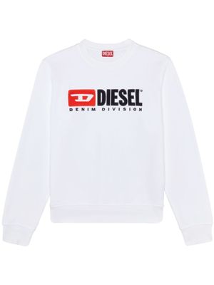 Diesel sweat S-Ginn-Div à logo appliqué - Blanc
