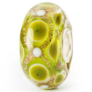Trollbeads TGLBE-20308 Kraal Gemoedsrust zilver-glas