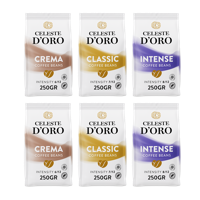Celeste D'Oro Proefpakket Finest Selection - koffiebonen 1,5 KG Celeste D'Oro Proefpakket Finest Selection - koffiebonen 1,5 KG