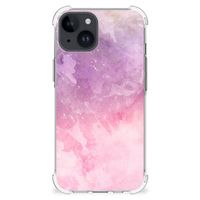 Back Cover iPhone 15 Pink Purple Paint