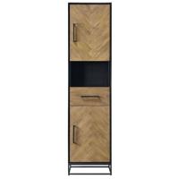 Haluta - Opbergkast Veneta - 49x40x193 - Naturel Haluta - Opbergkast Veneta - 49x40x193 - Naturel