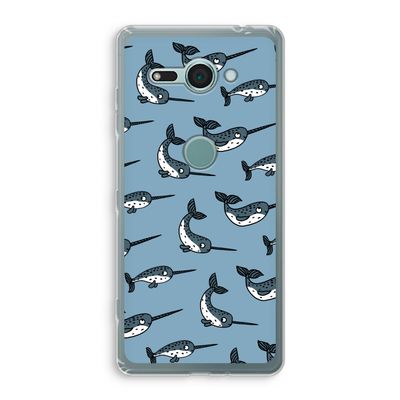 Narwhal: Sony Xperia XZ2 Compact Transparant Hoesje