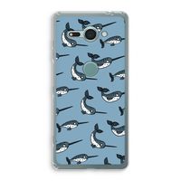 Narwhal: Sony Xperia XZ2 Compact Transparant Hoesje