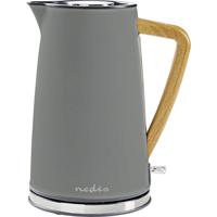 Nedis KAWK510EGY Waterkoker Controlelampje Aantal/Volume: 1.7 l Grijs