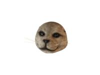 Gerkimex Drijvende zeehond grijs 16x13x7cm