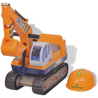 VidaXL Meerij graafmachine kunststof geel