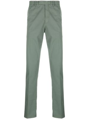 Boglioli pantalon chino en coton à design stretch - Vert