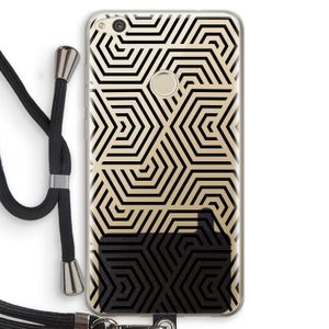 Magic pattern: Huawei Ascend P8 Lite (2017) Transparant Hoesje met koord