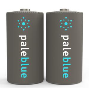 Pale Blue 2x C Lithium 1.5V oplaadbare batterij met USB-C