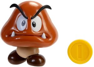 Super Mario Action Figure - Goomba with Coin