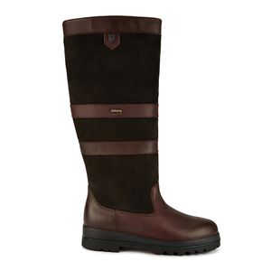 Kilternan kniehoge laars black/brown