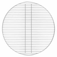 VidaXL Barbecuerooster zilver 57 x 57 cm roestvrij staal