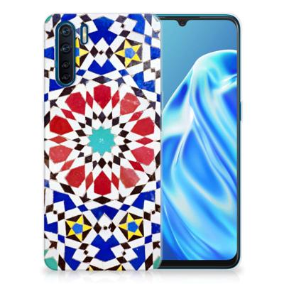 OPPO A91 | TPU | Siliconen hoesje | Mozaïek