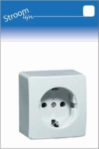 PEHA LW opbouw stopcontact RA enkel - 6678985