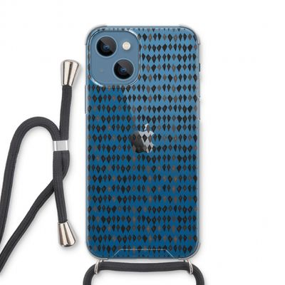 Crazy shapes: iPhone 13 Transparant Hoesje met koord