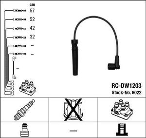 Bougiekabelset RCDW1203