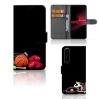 Sony Xperia 1 III | Wallet Case | met Pasjes | Sports Sony Xperia 1 III | Wallet Case | met Pasjes | Sports