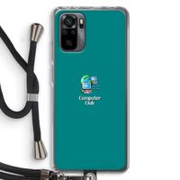 Win98: Xiaomi Redmi Note 10 Pro Transparant Hoesje met koord