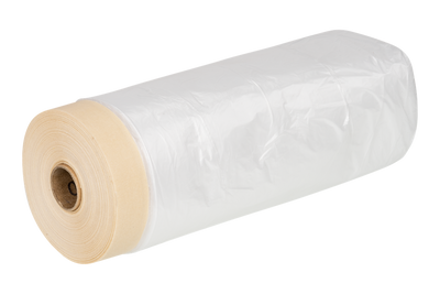 HSV 0140 Rol Afdekfolie + Masking tape | 33m x 30cm - 2.12.0140.03