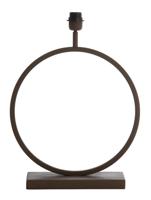 Light & Living Tafellamp 'Liva' 52cm, kleur Bruin (excl. kap)