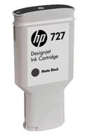 HP 727 matzwarte DesignJet inktcartridge, 300 ml