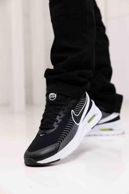 Nike Air Max Nuaxis Sneakers Heren Zwart/Wit - Maat 42.5 - Kleur: WitZwartGeel | Soccerfanshop