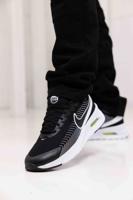 Nike Air Max Nuaxis Sneakers Heren Zwart/Wit - Maat 42.5 - Kleur: WitZwartGeel | Soccerfanshop