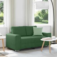 Loveseat Sofa Donkergroen 120 cm Corduroy Stof