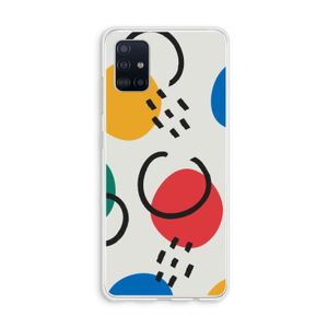 Illustratieve pop 3: Galaxy A51 4G Transparant Hoesje