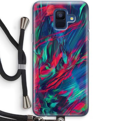 Pilgrims Of The Sea: Samsung Galaxy A6 (2018) Transparant Hoesje met koord
