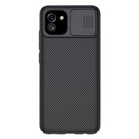 Nillkin CamShield Samsung Galaxy A03 Cover - Zwart - thumbnail