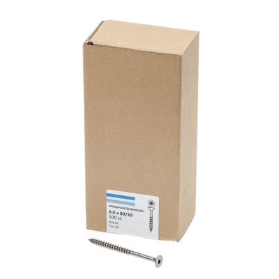 Spaanpl.schr.rvs pk tx25 6.0X80/50 dd