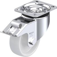 Blickle LK-PO 100R-1-FI Zwenkwiel met rem Wieldiameter: 100 mm Draagvermogen (max.): 280 kg 1 stuk(s)