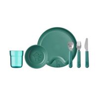 Mepal Kinderservies Mio Deep Turquoise 6-Delig