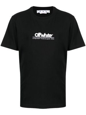 Off-White t-shirt à logo brodé - Noir