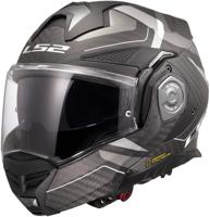 LS2 Helmet ff901 advant x carb.hor.m bl/sil-gr