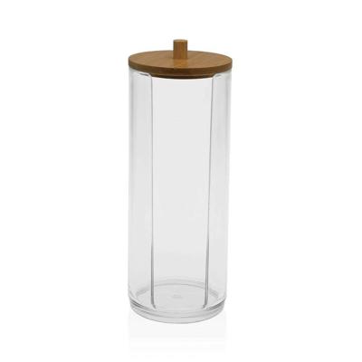 Dispenser Versa Wattenschijfjes Bamboe polyestyreen (Bad en Douche)