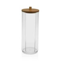 Dispenser Versa Wattenschijfjes Bamboe polyestyreen (Bad en Douche)