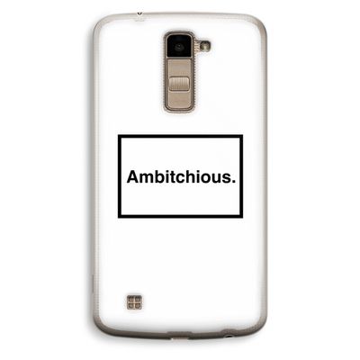 Ambitchious: LG K10 (2016) Transparant Hoesje