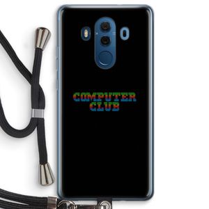 Retro: Huawei Mate 10 Pro Transparant Hoesje met koord