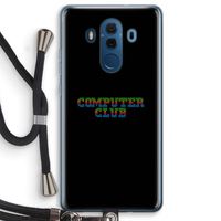 Retro: Huawei Mate 10 Pro Transparant Hoesje met koord