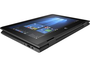 HP Stream x360 11-aa000nd Notebook 29,5 cm (11.6") Touchscreen Intel® Celeron® 2 GB DDR3L-SDRAM 32 GB Flash Windows 10 Home Zwart