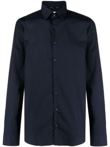 Calvin Klein button-up poplin shirt - Bleu