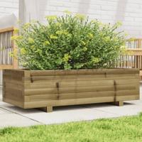 VidaXL Plantenbak 90x40x26,5 cm geïmpregneerd grenenhout