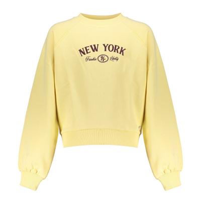 Frankie & Liberty winter sweatshirt meisjes - geel - Ney York