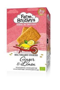 Farm Brothers Gember & citroen koekjes bio (150 gr)